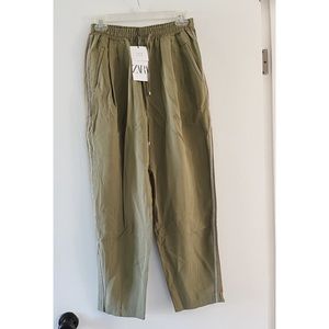 Zara casual drawstring pants